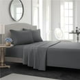 thumbnail image 1 of Microfiber Bed Sheet Set Hotel Style Deep Pocket，Cool & Breathable Bed Sheets Gray, 1 of 8