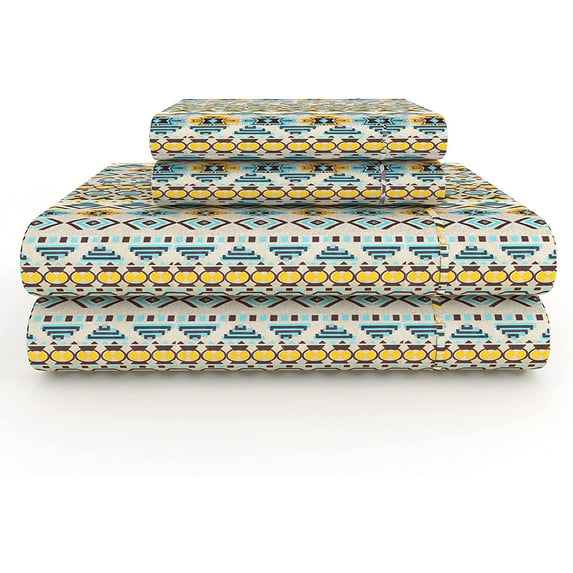 Beauty Threadz 4-Piece Microfiber Bed Sheet Set, Twin – Extra Soft, Shrinkage & Fade Resistant