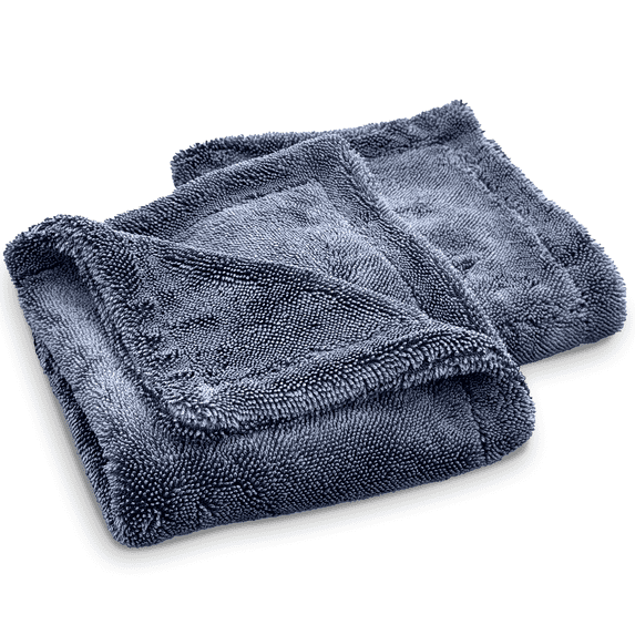 Microfiber Car Drying Towel 1300 GSM Double Twisted Loop - Super Absorbent Auto Wash Towel for Cars Trucks SUV - Detailing Cleaning Cloth 16x16 2-Pack