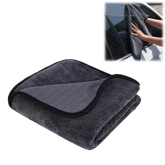 Microfiber Car Drying Towel, Shiny Bath Drying Towel Shower Cubicles Cloth for Water Removal in Shower and Bathroom, 1pc