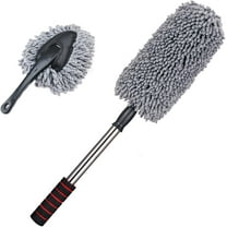 Microfiber Car Duster Exterior Scratch Free with Extendable Handle Multipurpose