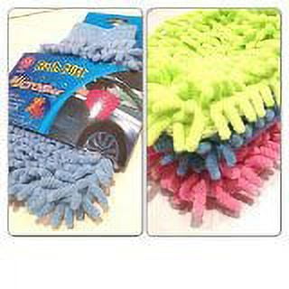 Microfiber Car Wash Mitt Scratch & Lint Free Set of 3