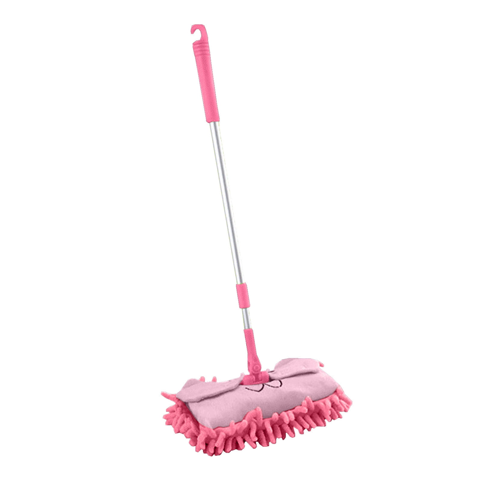 Microfiber Chenille Cartoon Flat Dust Mop for Children,Detachable,360