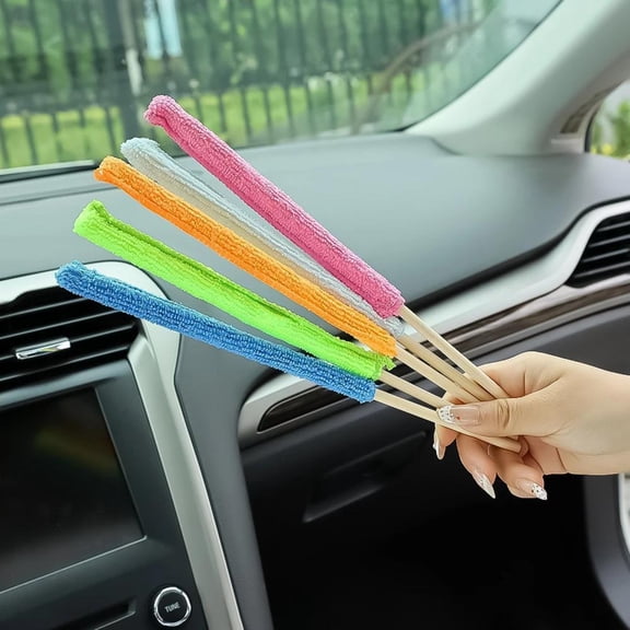 Microfiber Chenille Cleaning Dusters Flexible Washable Reusable Household Dust Remover for Home Office Car Use