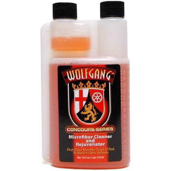 Microfiber Cleaner & Rejuvenator | Concentrated Laundry Detergent for HE Washing Machines | Clean-Rinsing Formula for Microfiber | 16 oz | WG-1200