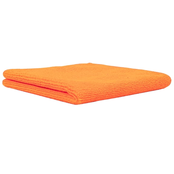 Microfiber Cleaning Cloth, 1 Pack Absorbent Cleaning Rags for Housekeeping,Colorful Reusable Microfiber Towels for Car,Kitchen,Bathroom and Household Cleaning Supplies, 30x30 CM(Orange1)