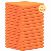 Microfiber Cleaning Cloth, 10 Pack Premium Microfiber Towels for Cars, Lint Free, Scratch-Free, Highly Absorbent, Reusab