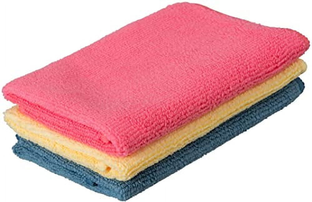 HOMERHYME Microfiber Cleaning Cloths, 100 Pack Cleaning Rags Towels Bulk  Absorbent Lint-Free Washcloths, All-Purpose Cloth Wipes for Car, Shop