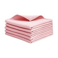 thumbnail image 1 of Microfiber Cleaning Cloth 30x30cm Lint Free Glass Cleaner Easy Clean Rag Reusable for Mirror Kitchen Dish Auto Detailing, 1Pc (Pink), 1 of 6