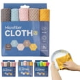 thumbnail image 1 of Microfiber Cleaning Cloth, 5 Pcs 11.81x11.81 inch High Performance towels- 2000 Washes, Soft Quick Drying Microfiber Towel, Reusable, Microfiber Towels for Cars Kitchen Garage House Office(C), 1 of 5