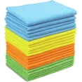 thumbnail image 1 of Microfiber Cleaning Cloth 50 Pack, 12" x 12", 4 Colors, 1 of 5