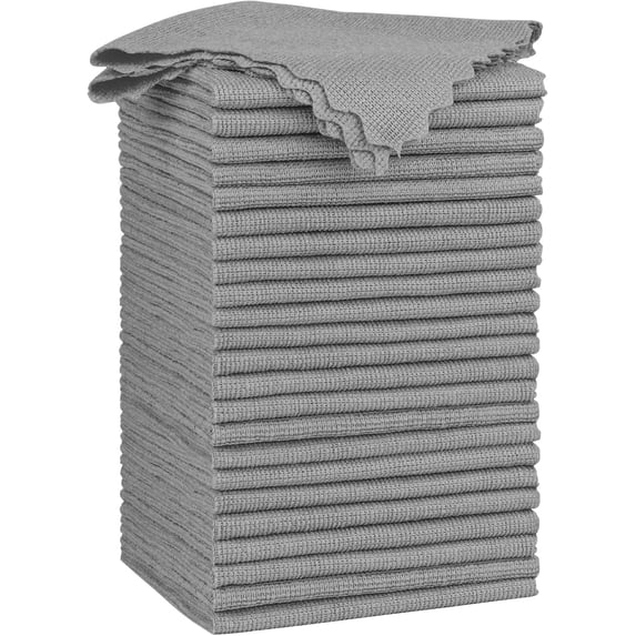 Microfiber Cleaning Cloth 50 Pack, Highly Absorbent Cleaning Supplies, Lint Free Cloths for Multiple-use, Powerful Clean Rags for House, Kitchen, Car Care (Multi-Color) 11.5 x11.5 inch