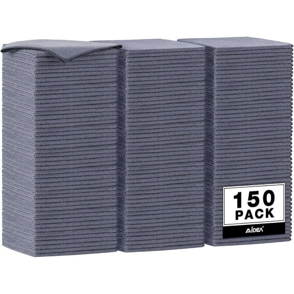 Microfiber Cleaning Cloth 50 Pcs, Micro Fiber Cloth for Cleaning Cars, Premium All Purpose Car Towels, Dusting Cloth Cleaning Rags SUVs, House, Kitchen, Window, Workshops, 12"×12"