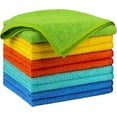 thumbnail image 1 of Microfiber Cleaning Cloth 50 Pcs, Micro Fiber Cloth for Cleaning Cars, Premium All Purpose Car Towels, Dusting Cloth Cleaning Rags SUVs, House, Kitchen, Window, Workshops, 12"×12", 1 of 5