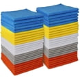 thumbnail image 1 of Microfiber Cleaning Cloth, 50PK, Microfiber Towels for Cars, All Purpose Cleaning Rags for House, Dusting Cloth for Kitchen, Car, Window, 12"×12", 1 of 5