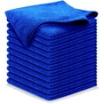 thumbnail image 1 of Microfiber Cleaning Cloth - 50Pcs 12.5x12.5 inch High Performance - 1200 Washes, Ultra Absorbent Microfiber Towels for Cars Undercarriage, Rims and Engine Bay Cleaning -Microfiber Cloth, 1 of 5