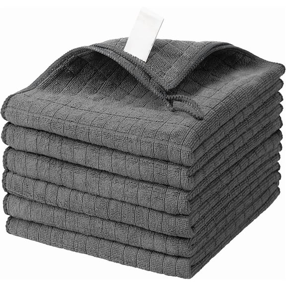 Microfiber Cleaning Cloth, All-Purpose Cleaning Towels, Pack of 50, Size 11.8 x 11.8 in