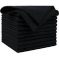 thumbnail image 1 of AIDEA Microfiber Cleaning Cloth Black 10PK, Microfiber Towels for Cars, Premium Wash Cloths, Dusting Cloth Lint Free Cleaning Rags for SUVs, House, Kitchen, Window, Cleaning Supplies12×12", 1 of 7