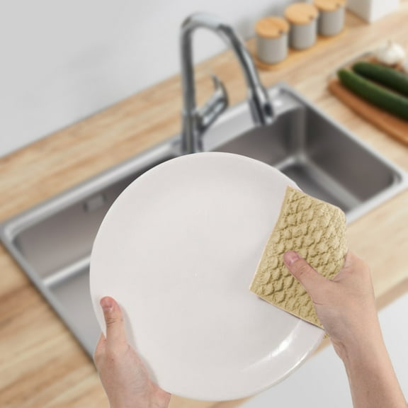 Microfiber Cleaning Cloth Duster Car Bathroom Polishing Towel Lint Free, Scratch-Free, Highly Absorbent, Reusable Cleaning Rags for Car, Household, Kitchen