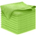 thumbnail image 1 of Microfiber Cleaning Cloth Grey - 50 Pcs (12.5"x12.5") - High Performance - 1200 Washes, Ultra Absorbent Microfiber Towel Weave Grime & Liquid for Streak-Free Mirror Shine - Car Washing Cloth, 1 of 5