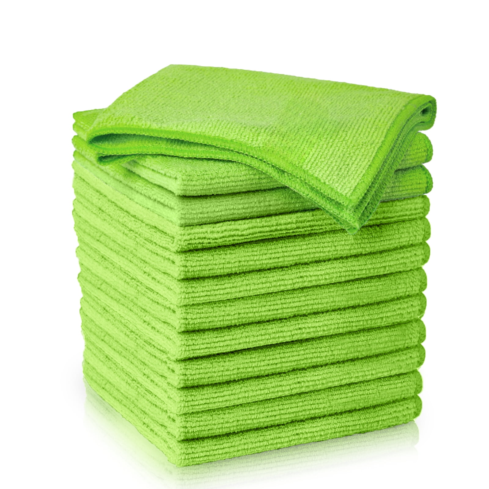 Dayooh Lint-Free Home Microfiber Cleaning Cloth, Reusable Kitchen Dish ...