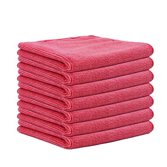 Microfiber Cleaning Cloth Pack of 7,Cleaning Rags for Housekeeping, Highly Absorbent Car Cleaning Supplies,Reusable Towels for Car, Kitchen, Bathroom and Household Cleaning Supplies, 11.8"X11.8"