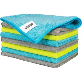 Arkwright Reusable Multipurpose Microfiber Cleaning Rags, 12 Pack ...
