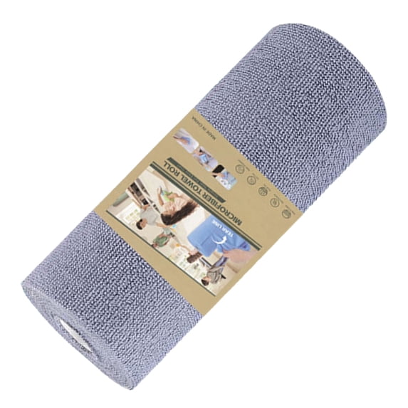 Microfiber Cleaning Cloth Roll,Tear Away Reusable Paper Towels,Lint-Free,Streak-Free,Tear Away Reusable Microfiber Towels,Ultra Absorbent Cleaning Rags for Car,Kitchen,Window,Home (Z-Grey-20 Pcs)