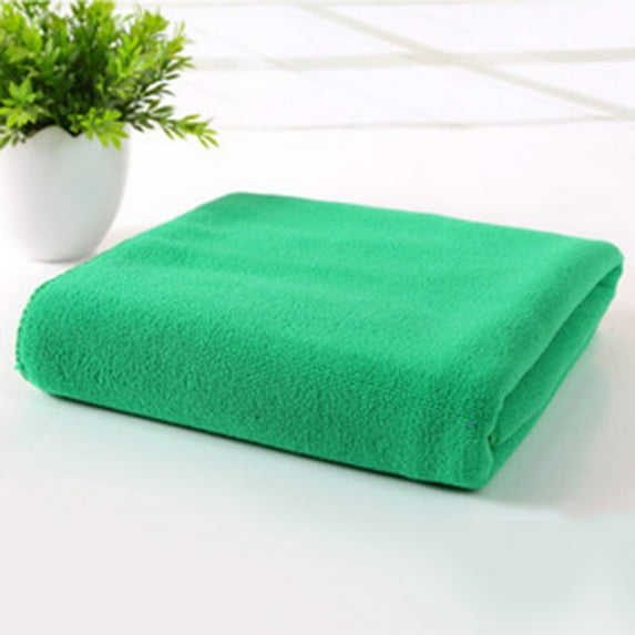 Microfiber Cleaning Cloth Solid Color Fast Drying Gym Towel Soft Absorbent Kitchen Towels Lint Free Streak Free Reusable Washcloths for House Kitchen Car Window