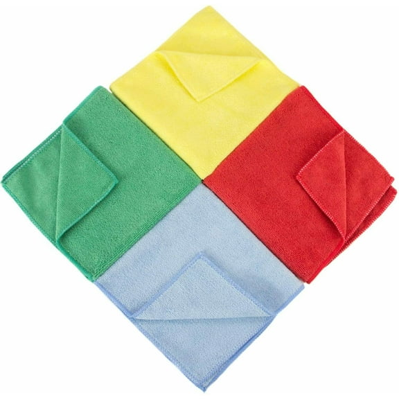 Microfiber Cleaning Cloth Towel Detailing Rags 5 Pack