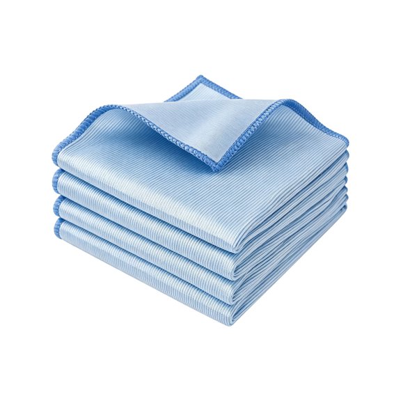 Microfiber Cleaning Cloth Wipes For Home And Automotive Cleaning Absorbent Lint Reusable Rags Glass Kitchen Stainless Steel Screens Grease Removal