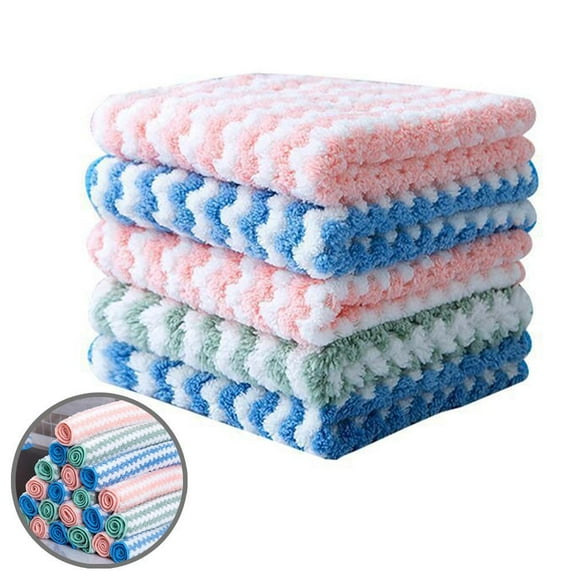 Microfiber Cleaning Cloth for Household Use: Scratch-Free, Super Absorbent and Reusable