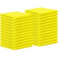 thumbnail image 1 of Microfiber Cleaning Cloth for Kitchen & households, Towels for Cars. (300gsm) (Pack of 50 Yellow), 1 of 5