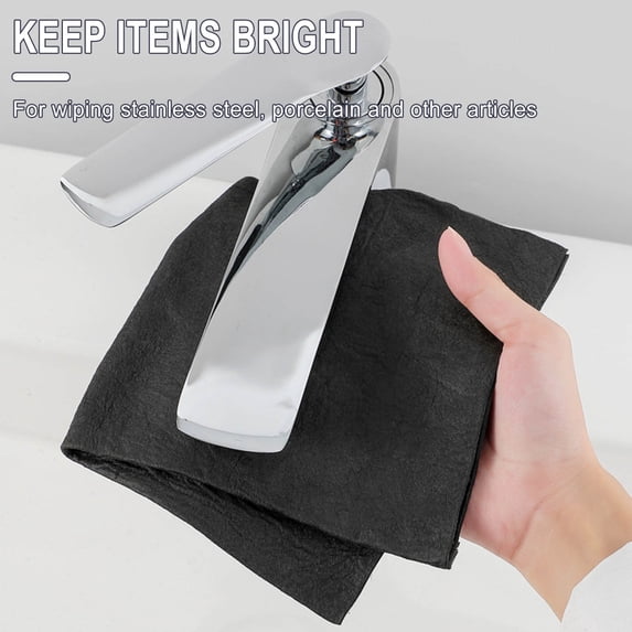 Microfiber Cleaning Cloths 10 Pack, Lint Free Streak Free Glass Cleaning Towels Reusable Polishing Cloth For Windows Mirrors Car Kitchen Stainless Steel Home Office Cleaning Use