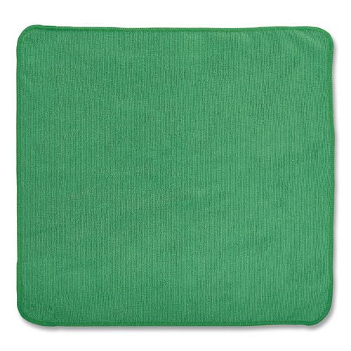 Microfiber Cleaning Cloths, 12 X 12, Green, 24/pack | Bundle of 2