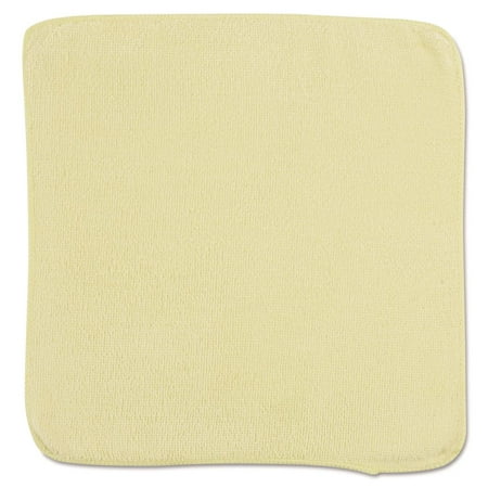 HYGEN - r-40 Recycled Microfiber Cleaning Cloths, 12" x 12", 24/Pack (1820580) - Yellow