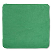 Rubbermaid Commercial Microfiber Cleaning Cloths 16 X 16 Green 24/Pack 1820582