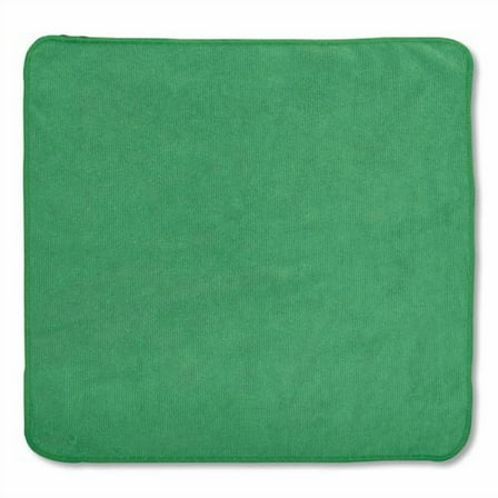 Microfiber Cleaning Cloths, 16 X 16, Green, 24/pack | Bundle of 2