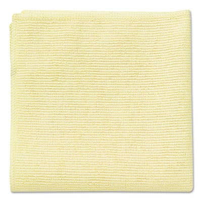 Microfiber Cleaning Cloths, 16 x 16, Yellow, 24/Pack Microfiber Cleaning Cloths, 16 x 16, Yellow, 24/Pack
