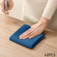 thumbnail image 1 of Microfiber Cleaning Cloths - 2-Pack Thick Absorbent Dish Towels with Scrubbing Pads, Reusable Cleaning Rags for Kitchen, Car and Glass Surfaces, 1 of 6