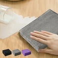 thumbnail image 1 of Microfiber Cleaning Cloths 30x30cm Ultra Absorbent Lint Free Reusable Towels for Kitchen Car Home Cleaning, 300,000 Fibers/Inch, Soft Edge Design, 3 Colors Pack - Black Gray Purple, 1 of 6