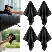 Microfiber Cleaning Cloths (4 Pack), Fosmon 16 x 16 inch Extra Large Dust Rag Towels for LCD Screen, Digital Video Camera Lens, Laptop, HDTV, PC, Monitor Screen, Smartphones, Tablet, and More