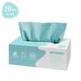 thumbnail image 1 of Microfiber Cleaning Cloths in a Box, 20 Ct Reusable Wipes for Cars, 7.9x7.9 inch Edgeless Towels for Detailing, Highly Absorbent Shop Rags for Kitchen, Home, Garage, Streak-Free Dusting Cloths, 1 of 6