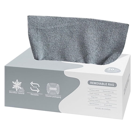 Microfiber Cleaning Cloths Gentle Reusable Towels For Housekeeping Kitchen And Delicate 20 Pack