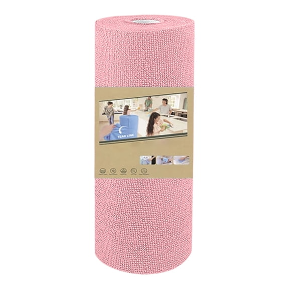 Microfiber Cleaning Cloths Roll 20 Pack Absorbent Dry Wet Use Kitchen Towels Sustainable Reusable Paper Towels for Kitchen Cleaning and Dish Care