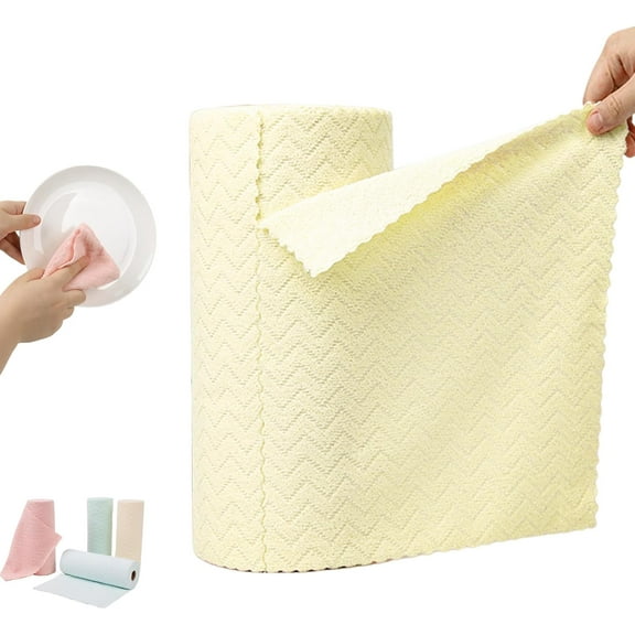 Microfiber Cleaning Cloths Roll, 30-Pack Microfiber Cleaning Cloths Roll, Ultra-Absorbent & Fast-Drying for Cars, Wash Cloth, Kitchen Clean