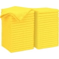 thumbnail image 1 of Microfiber Cleaning Cloths (Value Pack of 50) Size 12 x 12 Inches, Highly Absorbent Cleaning Rags, Lint Free Cleaning Towels, Reusable and Washable, Microfiber Towels for Cars, 1 of 5