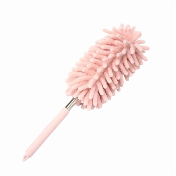 Microfiber Cleaning Dust Remover, Removable and Cleanable Hand-held Dust Remover, Used to Clean Offices, Cars, Windows, Etc.,Pink