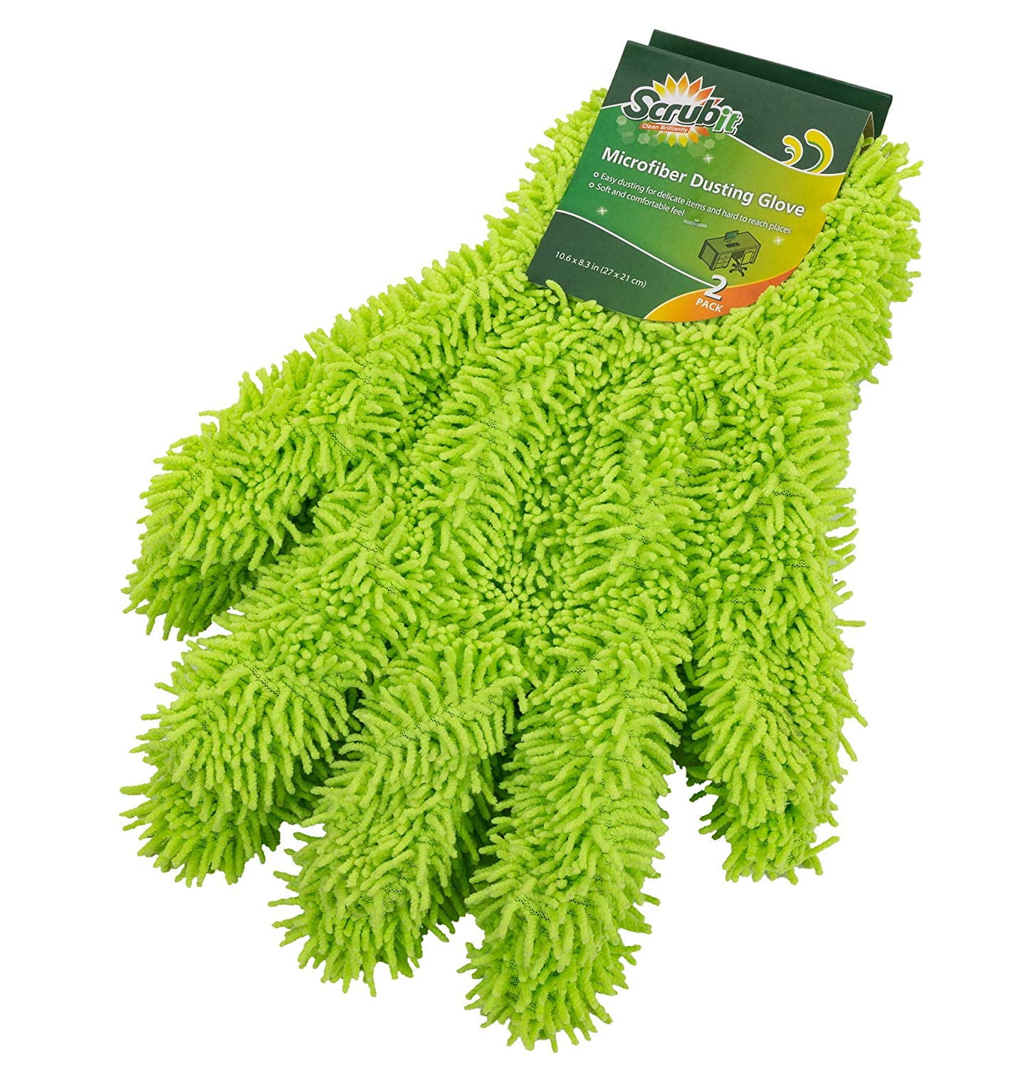 Microfiber Cleaning Glove for Kitchen and Home by ScrubIt Dish