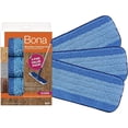 thumbnail image 1 of Mop Microfiber Cleaning Pad for Hardwood & Hard Surface Floors - Value 3-Pack For Use With Mops Dual Zone, 1 of 2